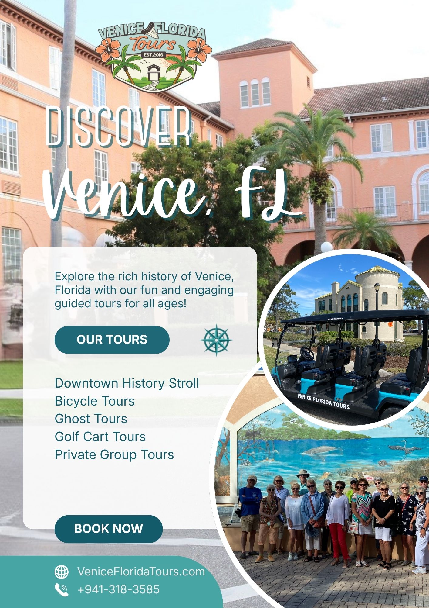 Venice FL Tour Company Fun Flyer